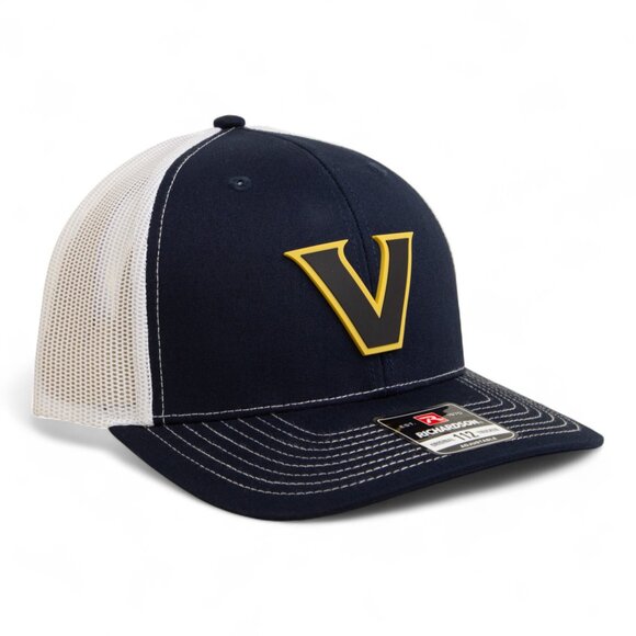 Vanderbilt Commodores Black 3D Snapback Trucker Hat- Navy/ White - Picture 1 of 3